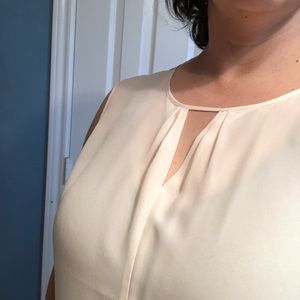 Ivory keyhole camisole